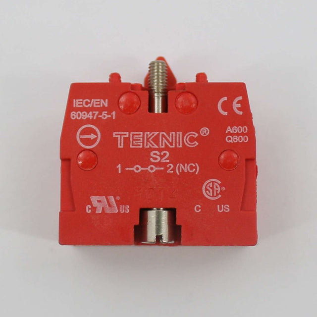 TEKNIC  INC. ­-­ S2 ­-­ CONTACT NORMALLY CLOSED