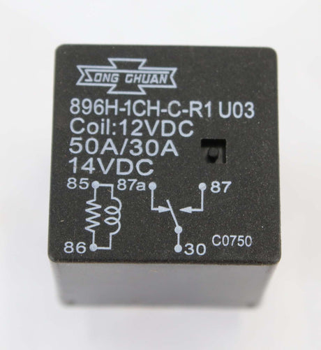 SONG CHUAN ­-­ 896H-1CH-C-R1-U03-12VDC ­-­ RELAY TURN SIGNAL
