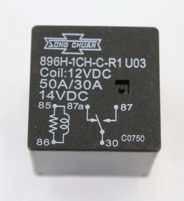 SONG CHUAN ­-­ 896H-1CH-C-R1-U03-12VDC ­-­ RELAY TURN SIGNAL