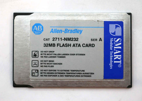 ALLEN-BRADLEY ­-­ 2711-NM232 ­-­ EEPROM - 32MB FLASH CARD
