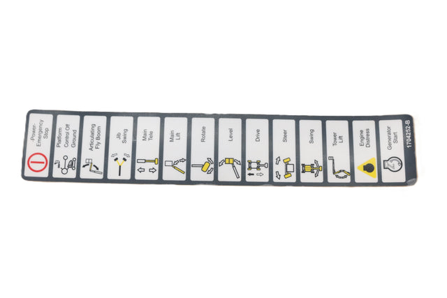 JLG ­-­ 1704252 ­-­ DECAL - LEGEND (MTB)