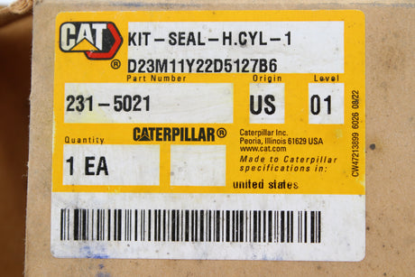 CATERPILLAR ­-­ 231-5021 ­-­ SEAL KIT