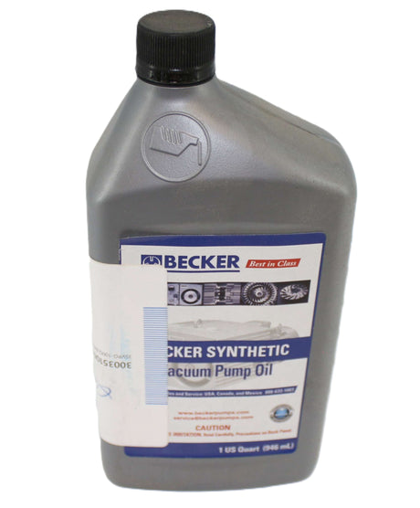 BECKER PUMP ­-­ 3SVPO-100Q ­-­ BECKER FULL SYNTHETIC OIL 1Q