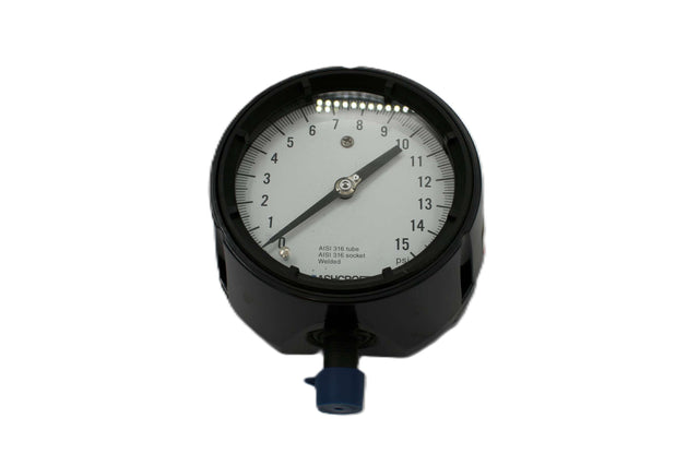 ASHCROFT ­-­ 45-1279-SS-04L-15 ­-­ PRESSURE GAUGE DISCH 0-15 PS