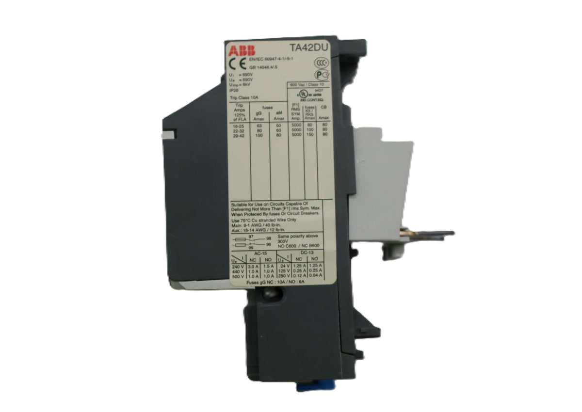 ABB - 1SAZ311201R1002 - OVERLOAD RELAY 24-32 AMP 600 VOLT