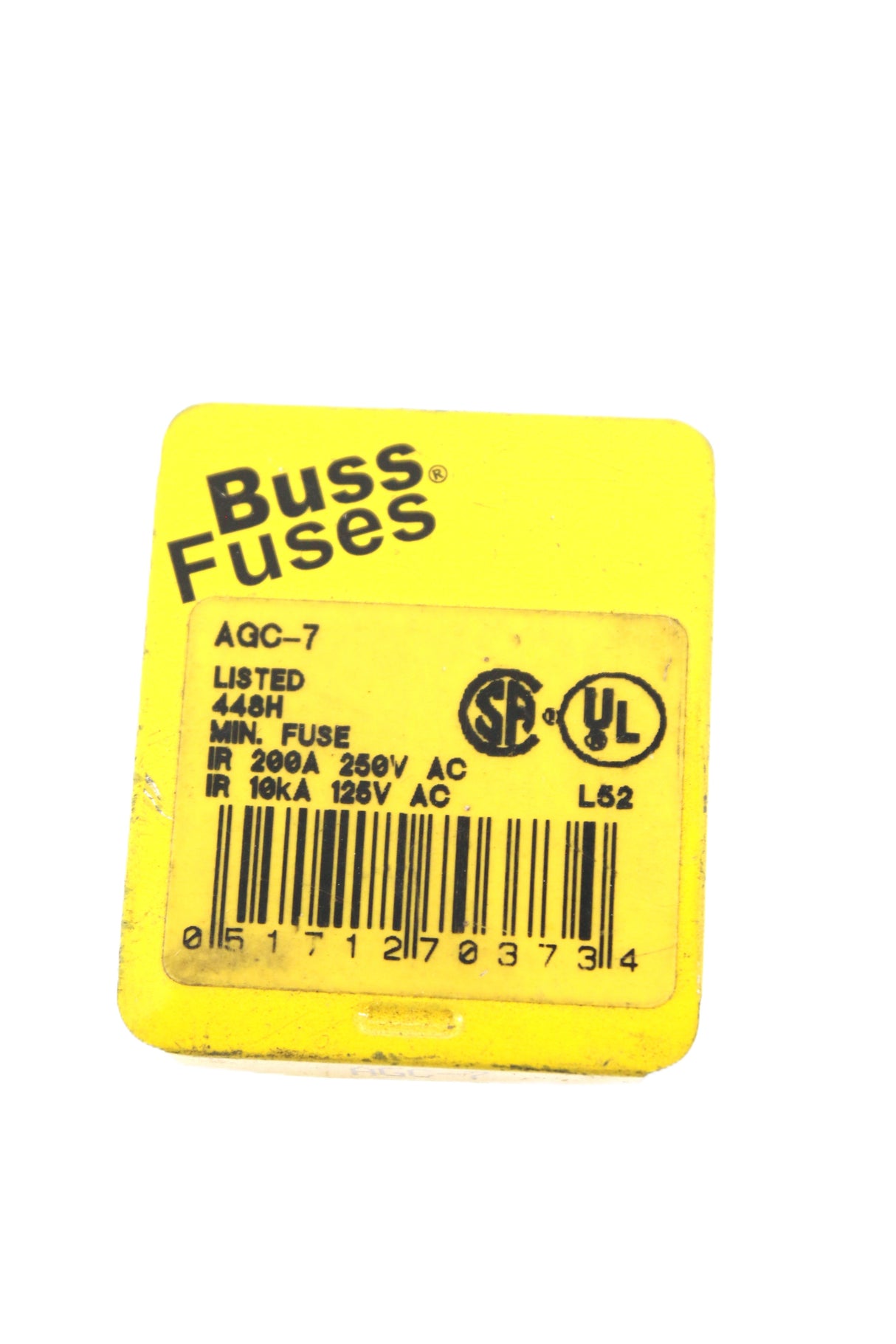EATON ­-­ AGC-7 ­-­ FUSE - 7 AMP