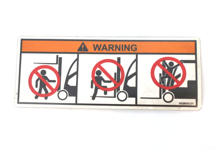 HYSTER ­-­ 8528533 ­-­ LABEL - MAST WARNING