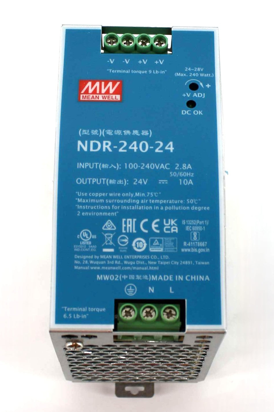 ATLAS COPCO ­-­ 1089946414 ­-­ DC POWER 24V 10A