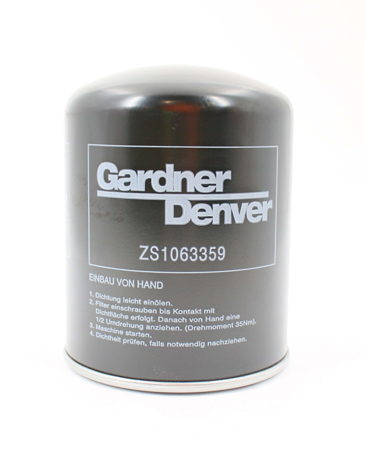 GARDNER DENVER ­-­ ZS1063359 ­-­ FILTER EXCHANGE OIL