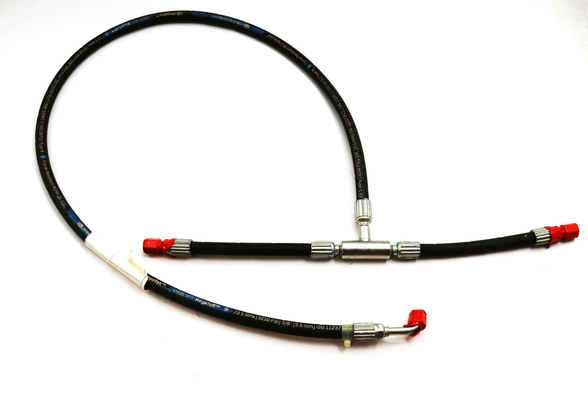 JLG ­-­ 1001205950 ­-­ HOSE ASSEMBLY - .38 JIC|JIC|JIC