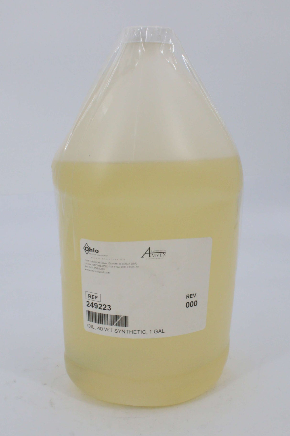 OHIO MEDICAL ­-­ 249223 ­-­ SYNTHETIC VACUUM OIL 40W