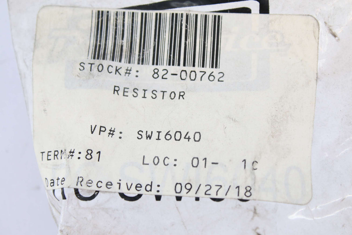 ROAD CHOICE ­-­ SWI6040 ­-­ RESISTOR