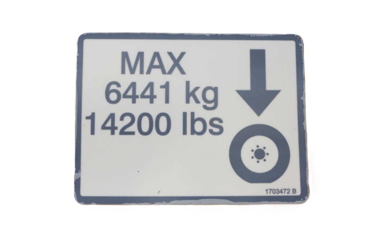JLG - 1703472 - DECAL