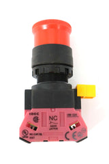 IDEC - HW1B-V302-R - SWITCH - MUSHROOM (RED)