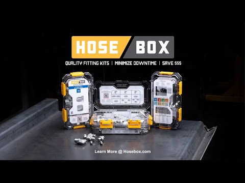 HOSEBOX ­-­ HB2025-004 ­-­ METRIC HEAVY DIN CAPS AND PLUGS FITTING PACK